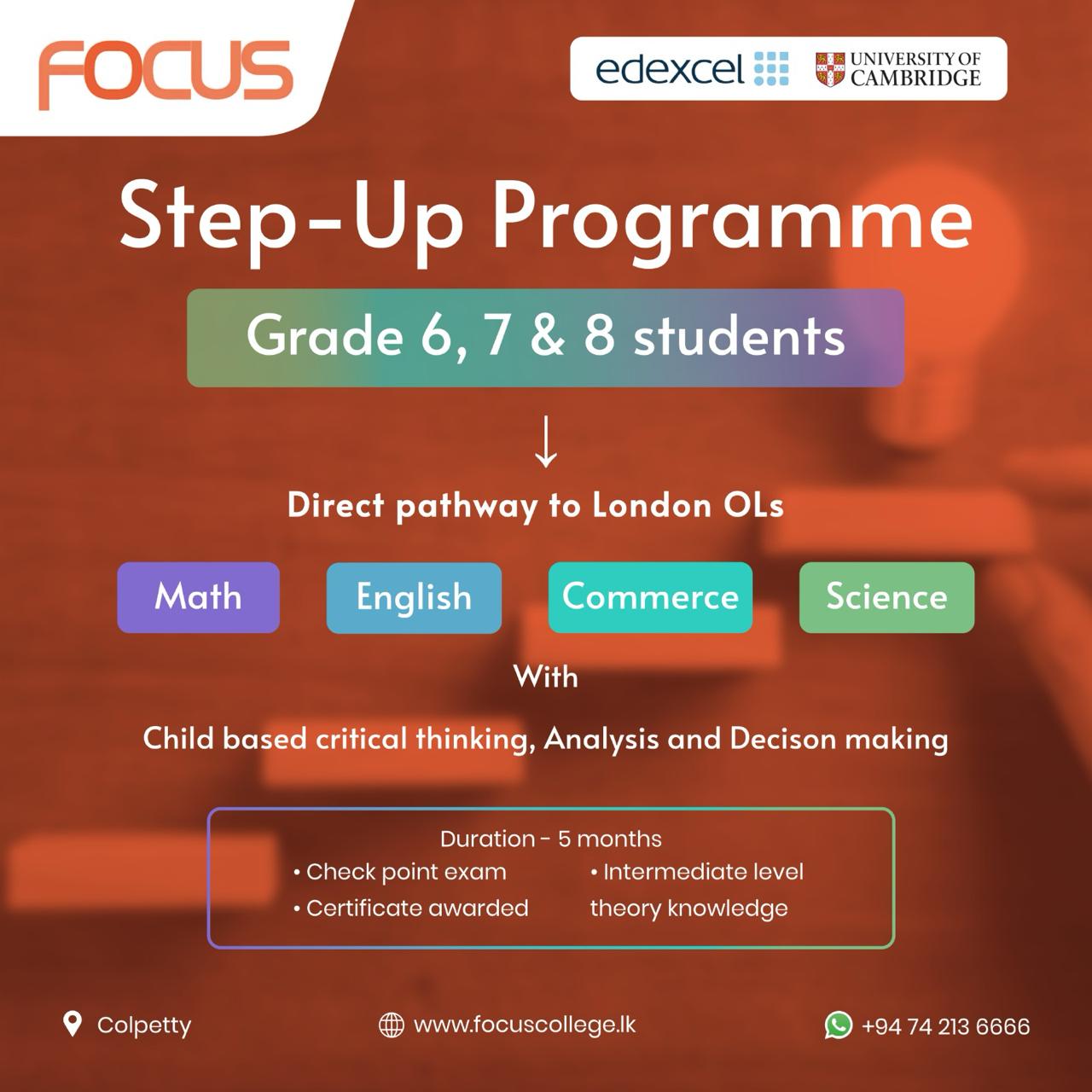 Step Up Programme