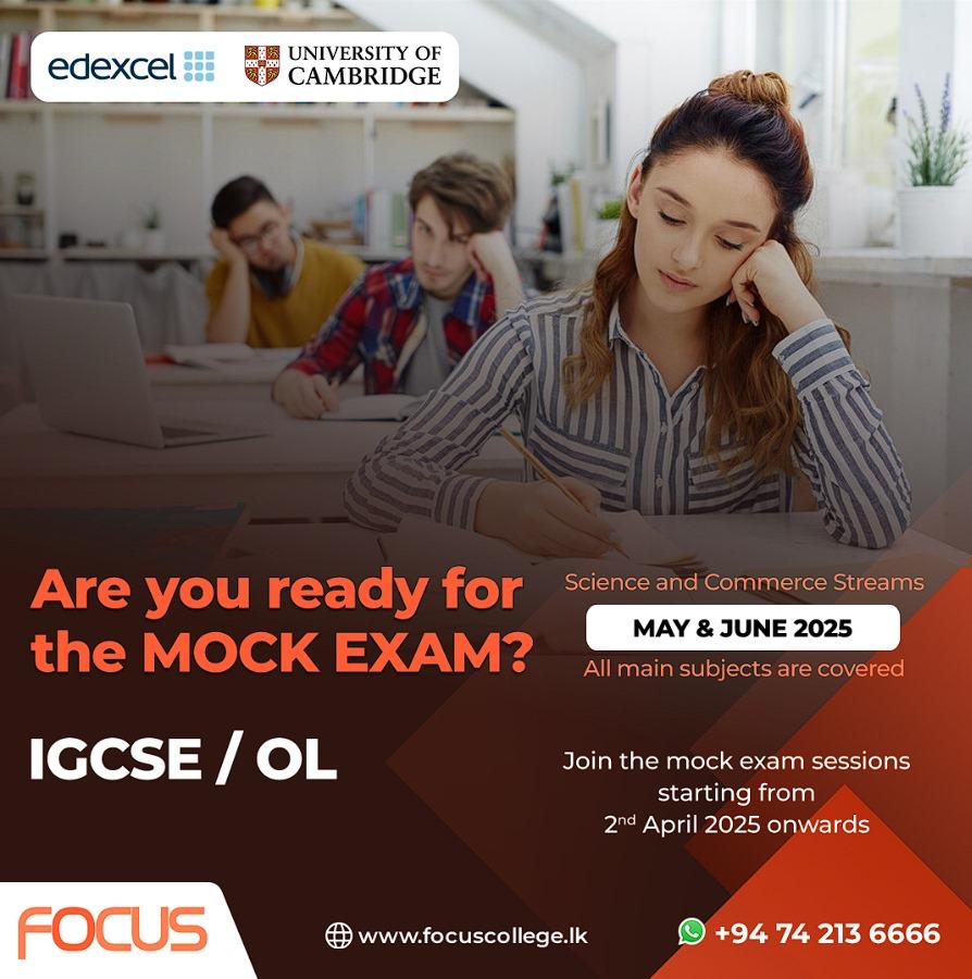 OL/IGCSE Mock Exam